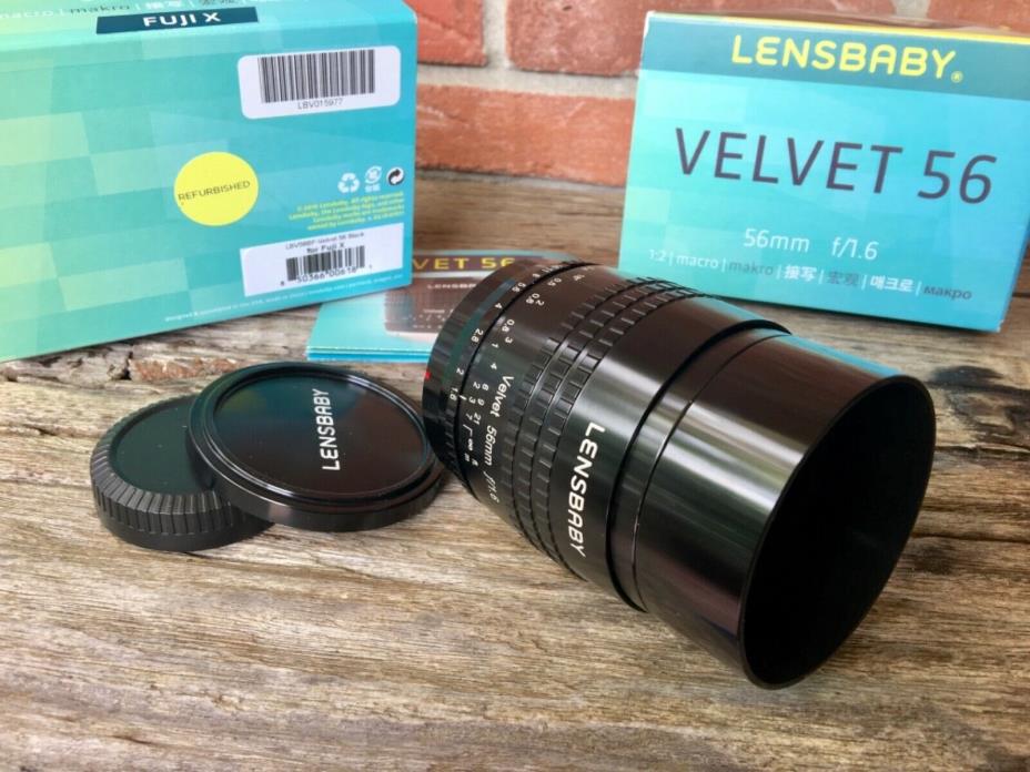 Lensbaby Velvet 56 Fuji X mount