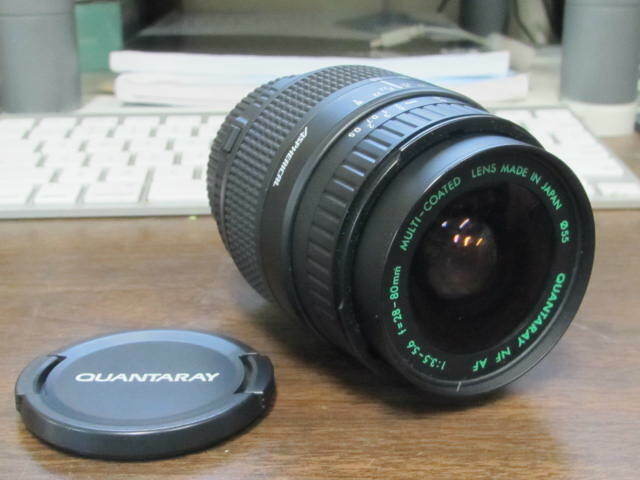 Quantaray 28 - 80mm F3.5 - 5.6 Nikon Mount Lens