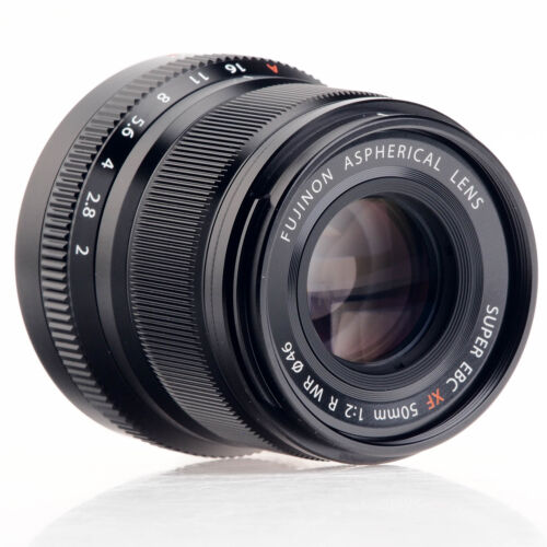 Fujifilm XF 50mm F2 R WR Super EBC Autofocus Prime Lens Black 16536611