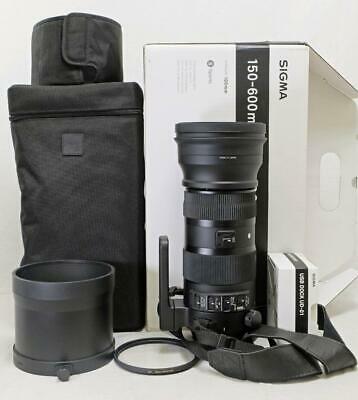 Sigma (Nikon) 150-600mm f/5-6.3 SPORT Telephoto Zoom Lens - PERFECT!  (0490)