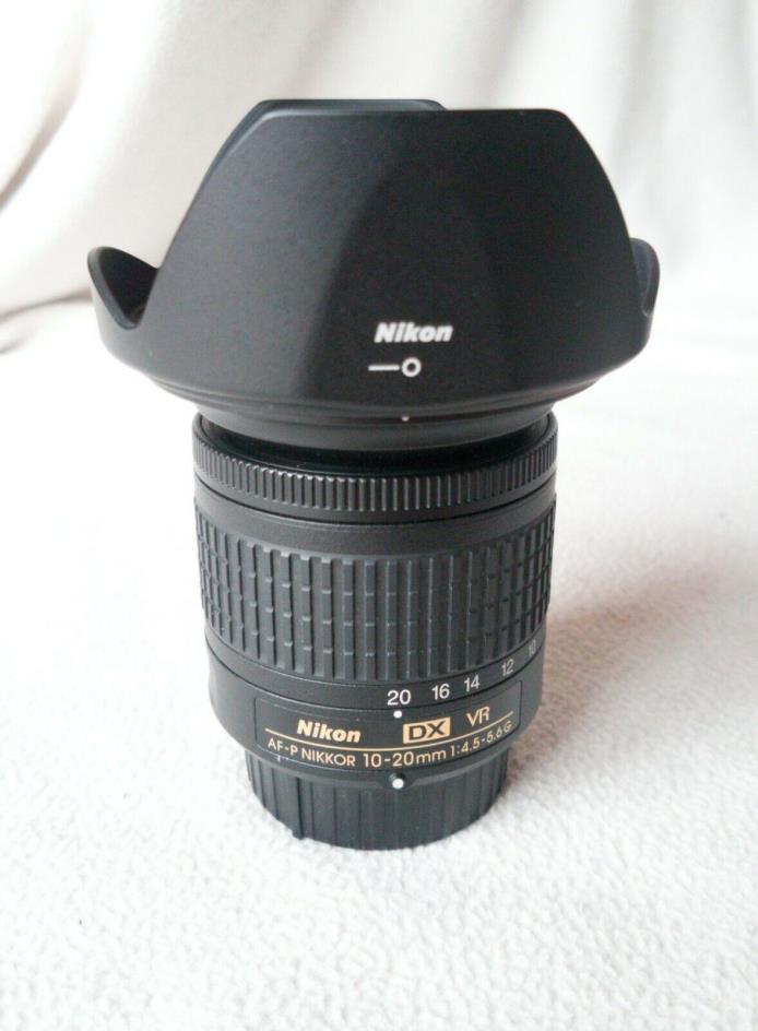 Nikon AF-P DX NIKKOR 10-20mm f/4.5-5.6G VR Lens