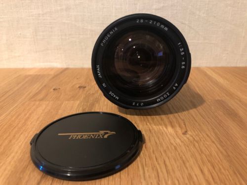 Exc+++ Phoenix 28-210mm f3.5-5.6 AF Zoom Lens for Minolta AF SLR Film Cameras