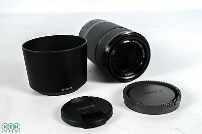 Sony 55-210mm F/4.5-6.3 OSS E Mount Autofocus Lens, Black (SEL55210B){49}