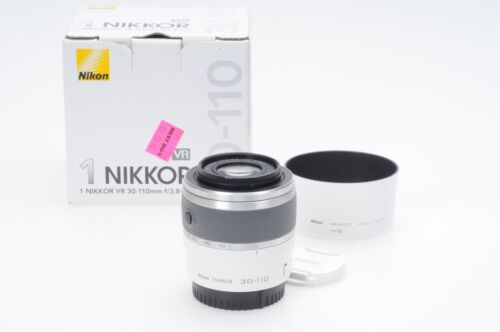 Nikon 1 Nikkor 30-110mm f3.8-5.6 VR ED IF Lens White                        #536