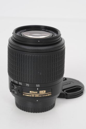 Nikon Nikkor AF-S 55-200mm f4-5.6 G ED DX Lens AFS                          #108