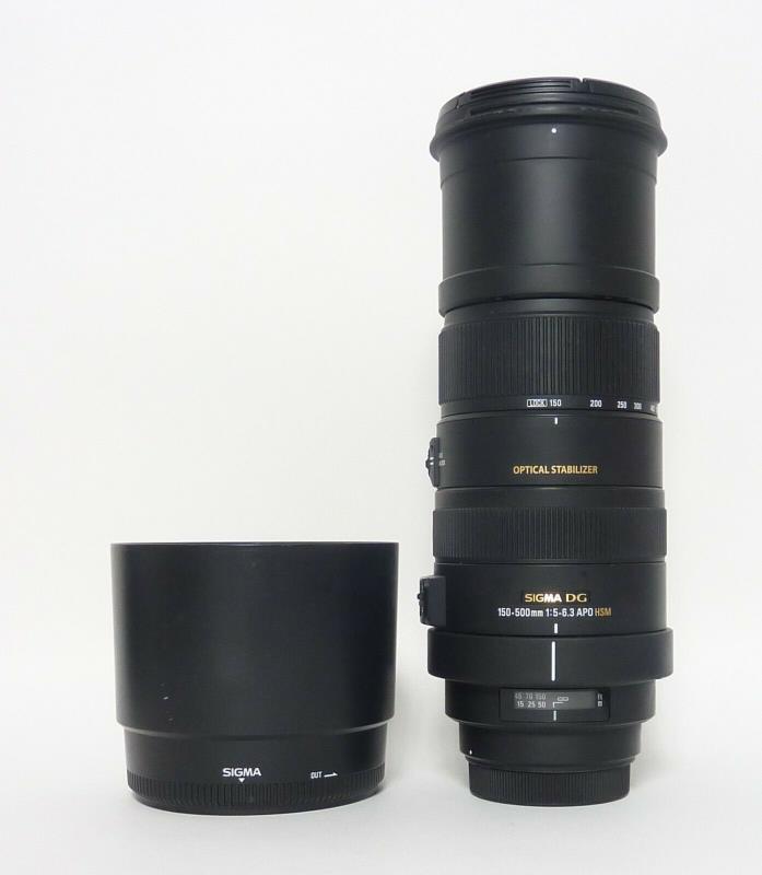 Sigma DG 150-500mm F5/6.3 APO HSM OS for Canon