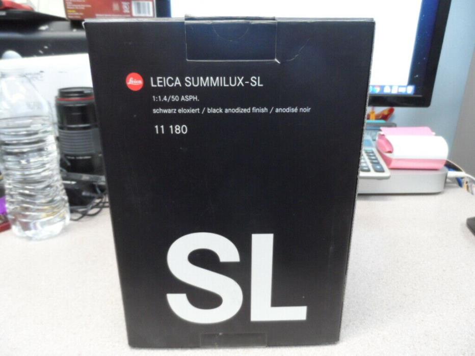 Leica 11180 Summilux-SL 50mm f/1.4 ASPH. Lens New