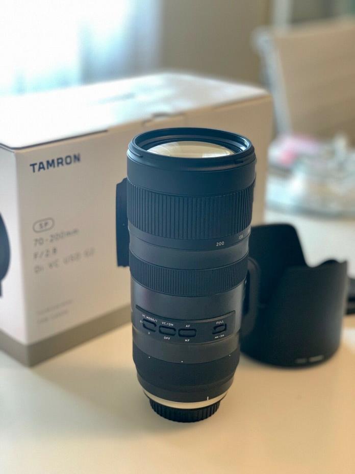 Tamron SP 70-200mm f/2.8 Di VC USD G2 Lens for Canon EF