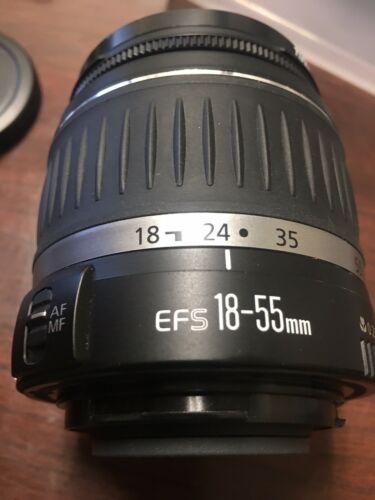 Canon EF-S 18-55mm f3.5-5.6 II Autofocus Zoom Lens for DSLR Cameras