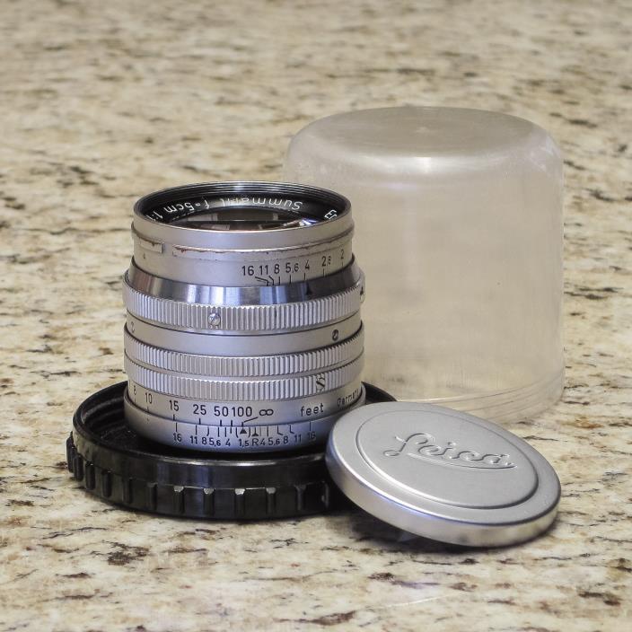 Leitz Leica Summarit 50mm f1.5 - 11120 - Screw Mount, LTM, M39 Lens