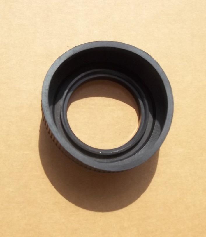 LENS HOOD, RUBBER COLLAPSIBLE STYLE, THREADED, 52MM