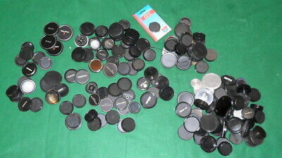 Lot of 171 Camera Lens Covers Both Ends Canon Nikon Pentax Minolta & Others