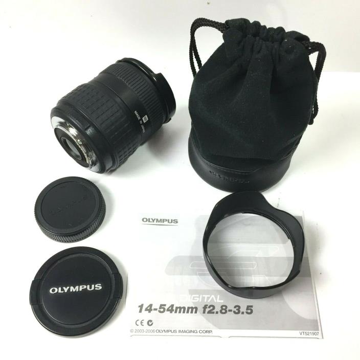 Olympus Zuiko Digital 14-54mm Lens with case (with flaws, AS IS)