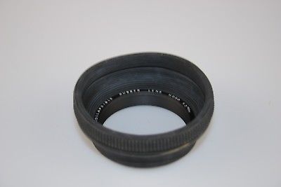 *Nice* Vintage Collapsible Rubber Lens Hood 52mm  **Ships Free**