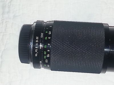 SOLIGOR ZOOM 80-200mm &TIFFEN POLARIZER 55mm LENS