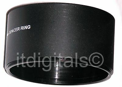 62mm Spacer Ring For Lens Filter Adapter Tube Metal Hood New For Special Effects