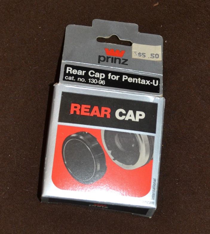 VINTAGE PRINZ REAR CAP FOR PENTAX  NEW OLD STOCK