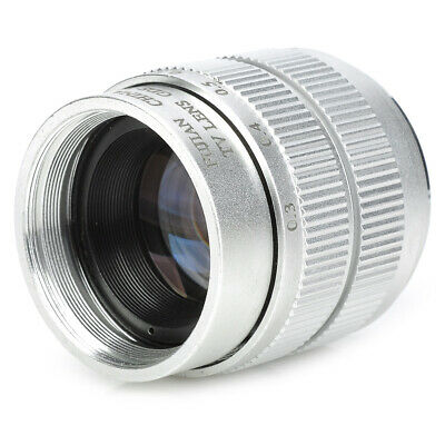 C Mount 35mm F/1.7 CCTV 2/3 Lens for Olympus Panasonic Micro 4/3 M4/3 + adapter