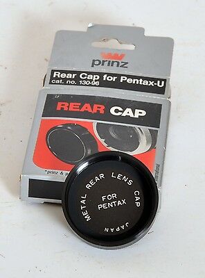 Rear Cap for Pentax-U Lense by Prinz  - NEW