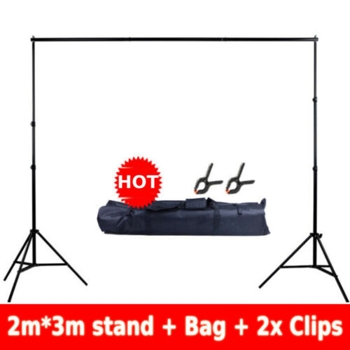 Photography Background Support Stand Photo Backdrop Crossbar Kit Adjustable TN
