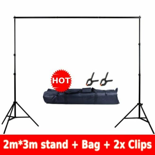 Photography Background Support Stand Photo Backdrop Crossbar Kit Adjustable WN