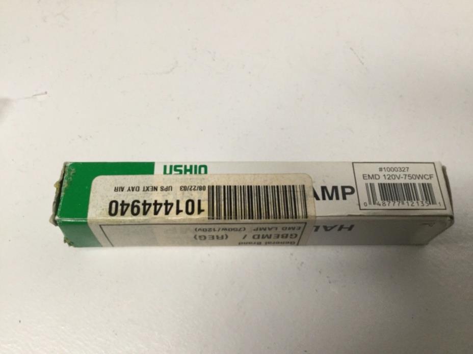 Ushio EMD 1000327 120V 750W Halogen CF Lamp Bulb New 211