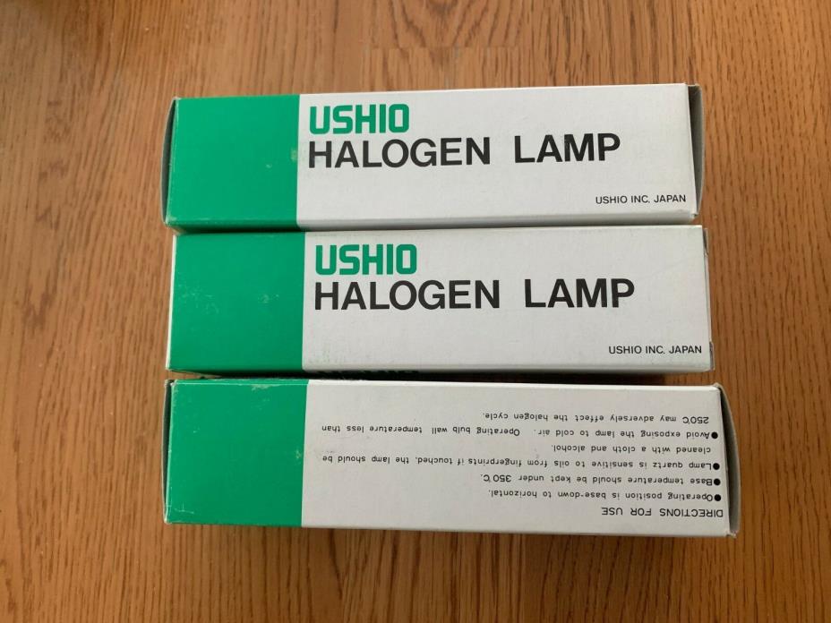 Ushio EGT 1000 w halogen lamps