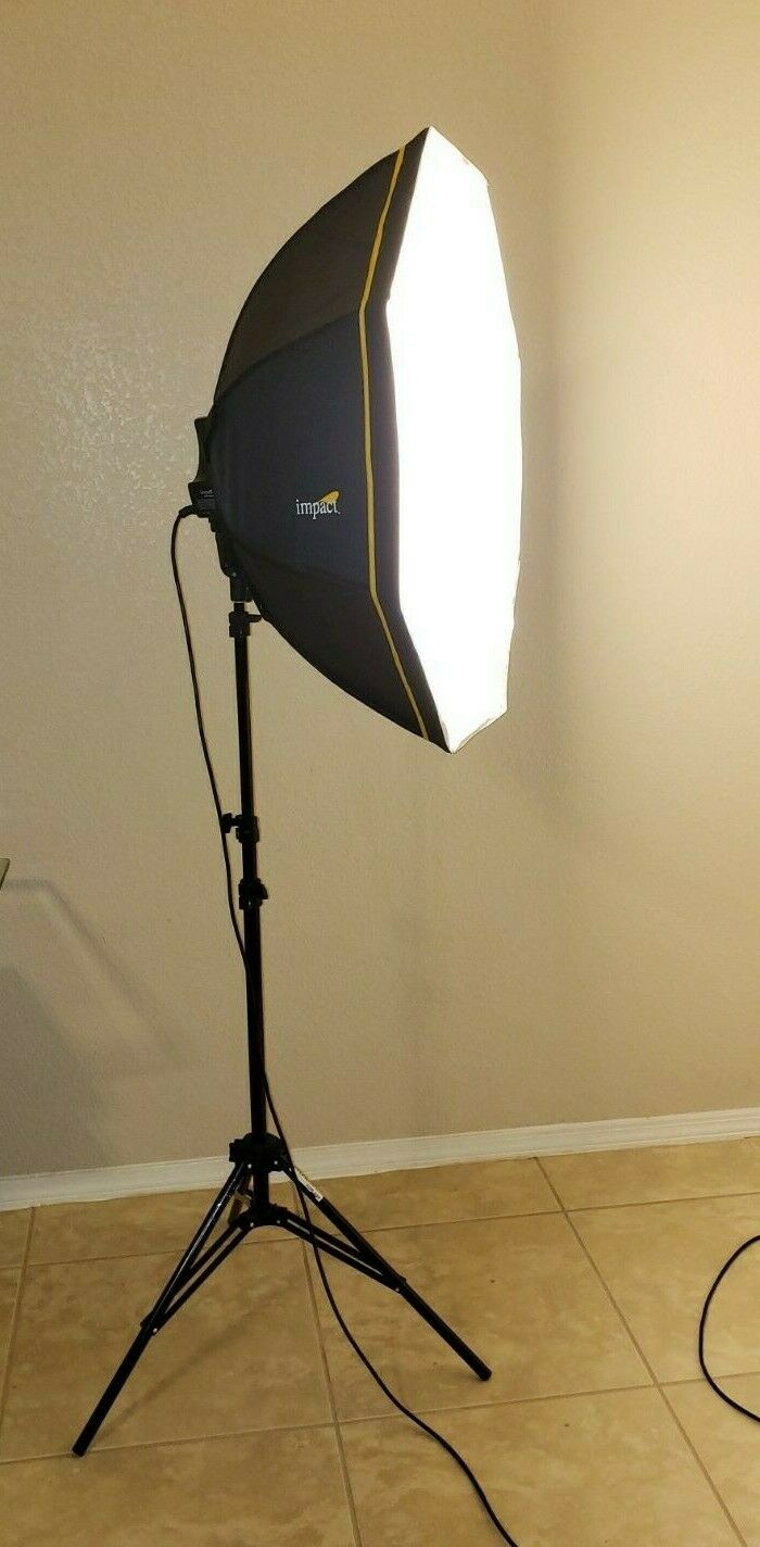 Impact Octacool 9 Light with Octabox and Stand (No Bulbs) Free U.S. Shipping