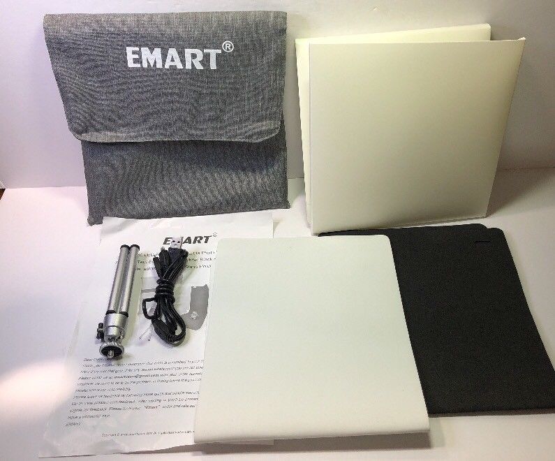 Emart Upgraded 40 LED Foldable & Portable Photo Lighting Studio Shooting Tent Bo