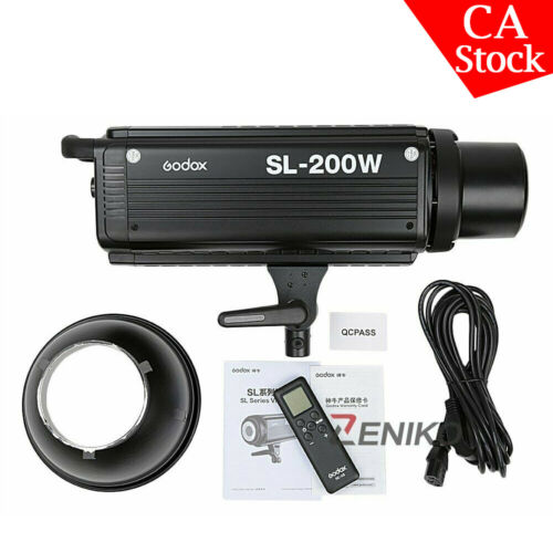 Godox SL-200W 200W Studio Photo LED Camera Video Light Continuous Lighting