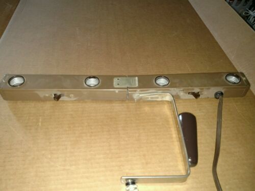 Vintage Camera Folding 4 Light Bar. Kodak