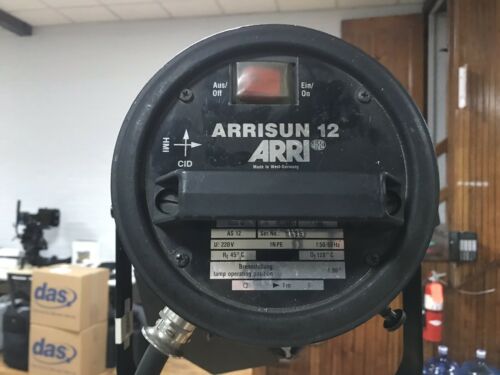 arrisun 1.2k 1200 HMI cable, magnetic ballast, lenses custom Anvil style cases