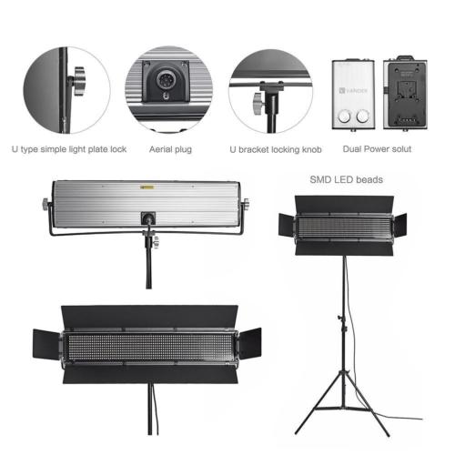 800 LED Photography Camera Studio Lamp Lighting Fill Light Adjustable For DSLR