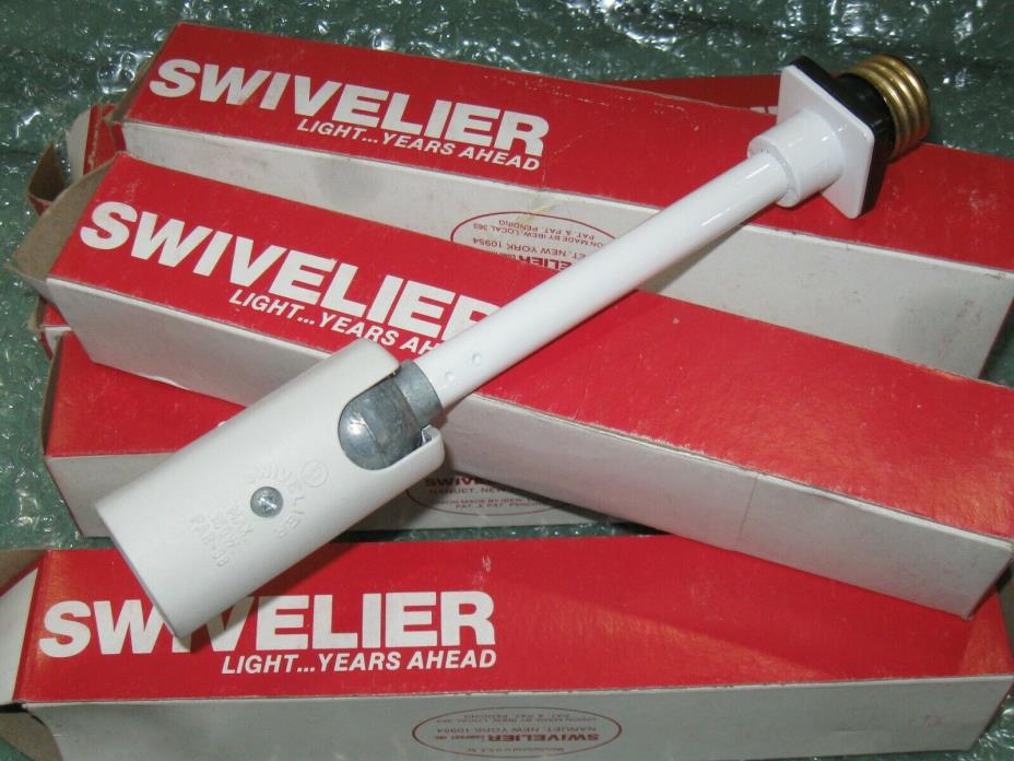 Lot of 6 SWIVELIER L21705 light extender swivel socket