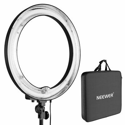 Neewer 18 inches 75W 5500K Dimmable Fluorescent Ring Light for Camera Photo