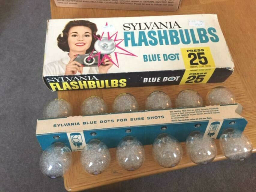 Sylvania Press Photo Flash Bulbs Clear (10)