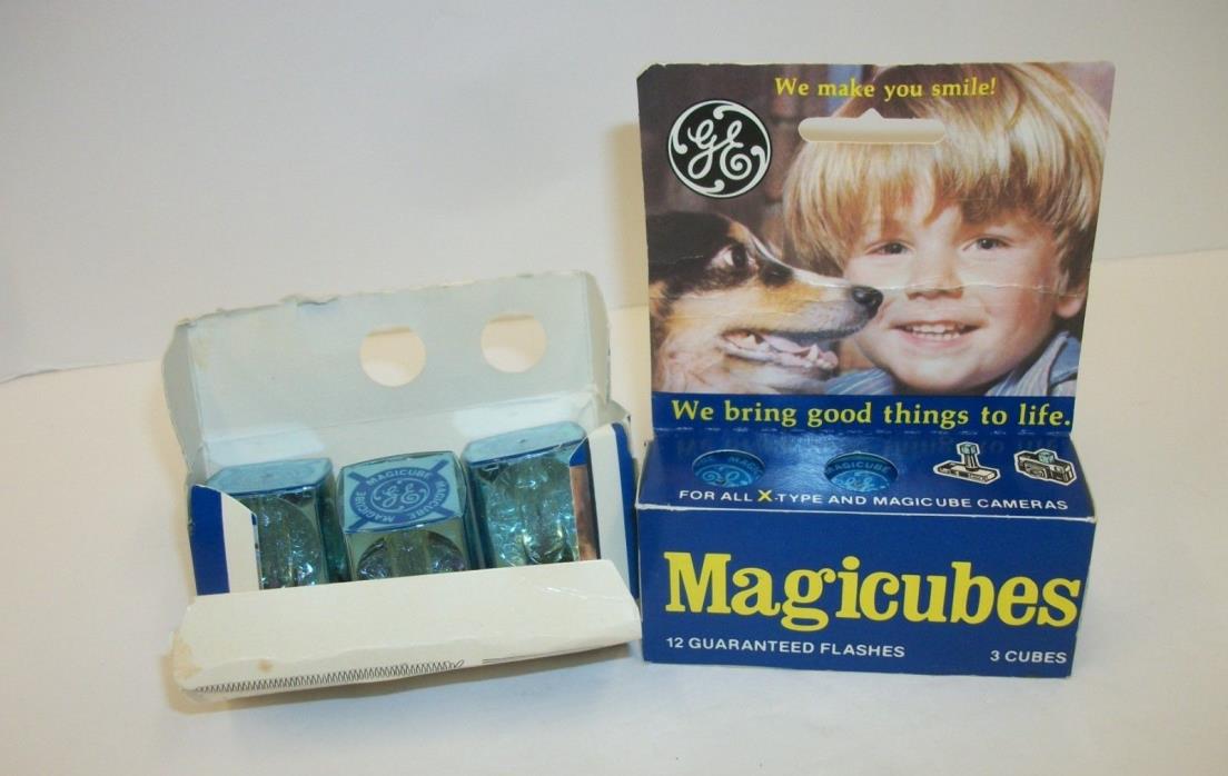 General Electric GE Magic Cubes 24 Flashes