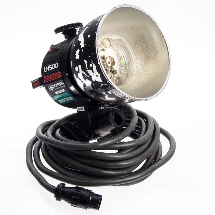 Norman LH500 Lamp Head Flash With 5DL Reflector