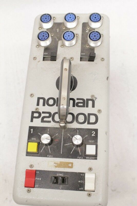 Norman P2000D Professional Strobe Lighting Power Pack