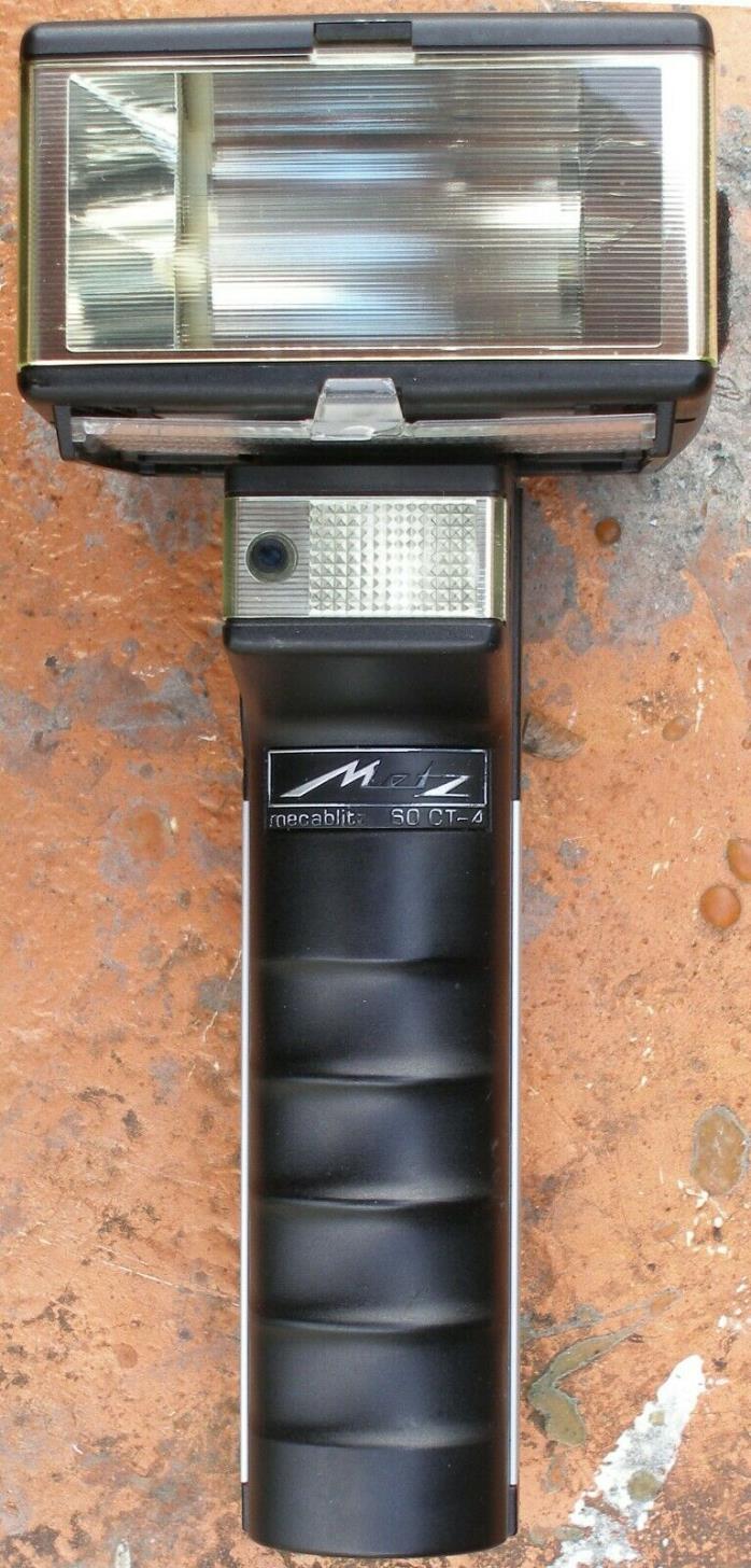 Metz 60 CT 4,SCA 300 ttl,Mecablitz,professional flash, handle mount (head only)
