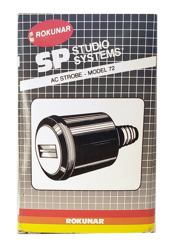 SP Studio Systems 72 AC Strobe Slave Flash (SP72), Fits Standard Lamp Sockets