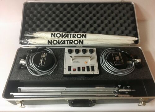Novatron 400VR Professional Studio Flash Photography Lighting Kit Bundle