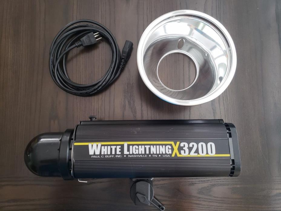 White Lightning X3200 Paul C Buff Flash Strobe Monolight
