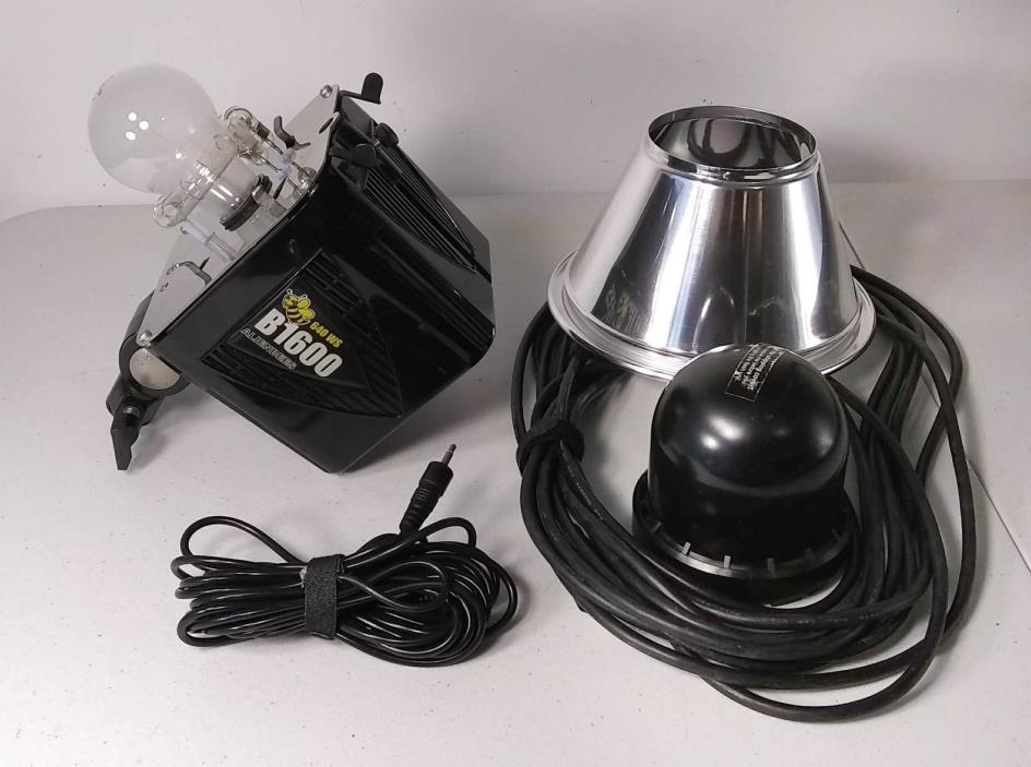 Paul C. Buff Alien Bee B1600 640w studio light black - Good condition!