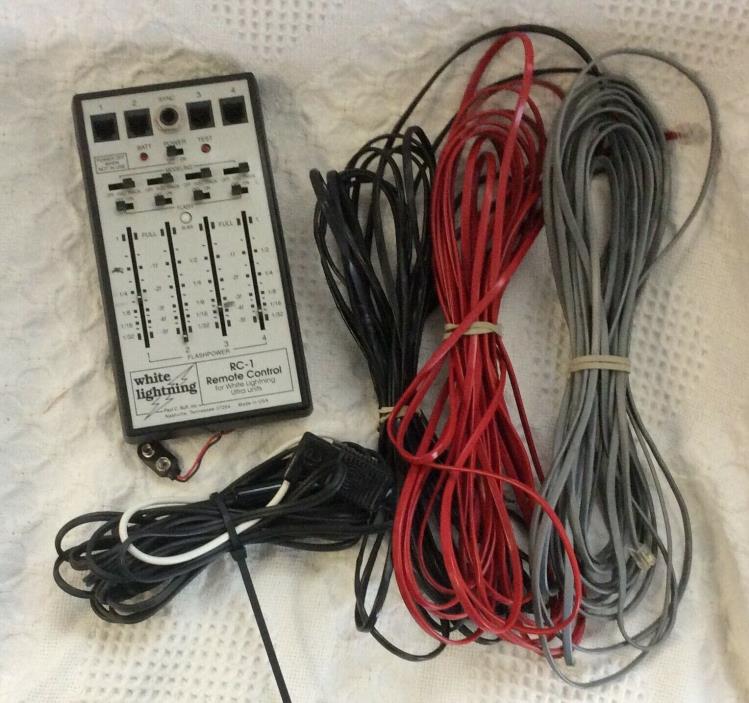 RC-1 Remote Control For White Lightning Ultra Photo Strobe Lights Paul C. Buff