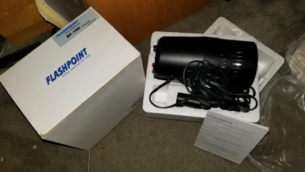 Flashpoint Budget Studio Monolight Flash, 160 Watt Seconds #BF-160W