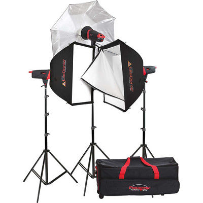 Photogenic Matrix MCD400R 400Ws Monolight 3-Light Kit