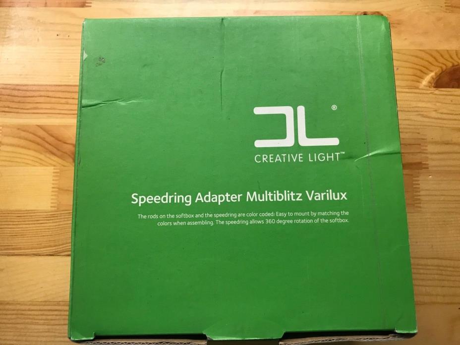 Creative Light 100834 Speedring Adapter for Multiblitz Varilux