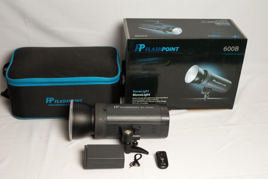 Flashpoint Rovelight RL 600B Monolight 600WS Malfunctioning for parts or repair