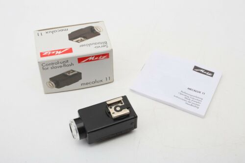 Metz Mecalux 11 rotating Hot Shoe Slave Optical Flash Trigger MZ 5368+Box++MINT